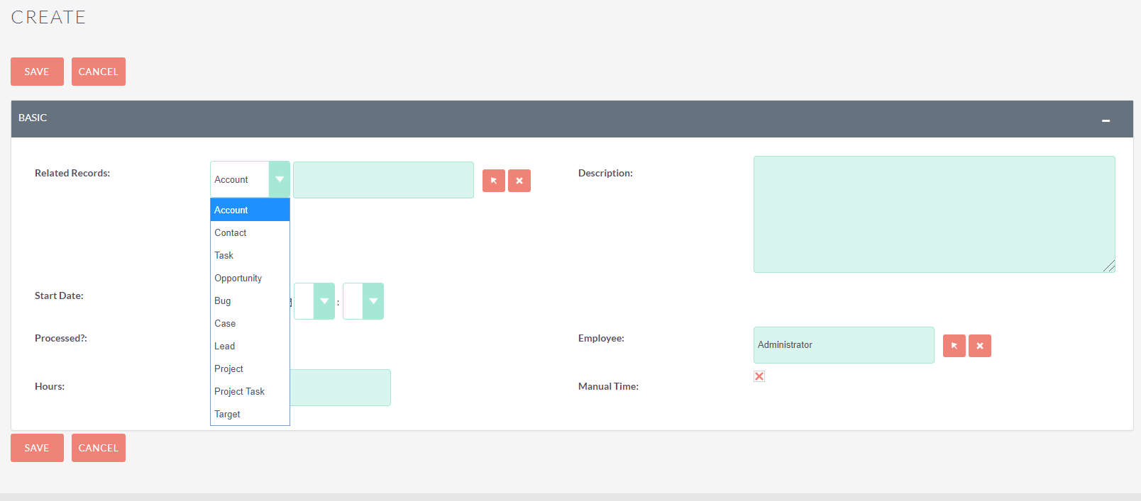 Timesheet Ninja Enterprise SuiteCRM Module